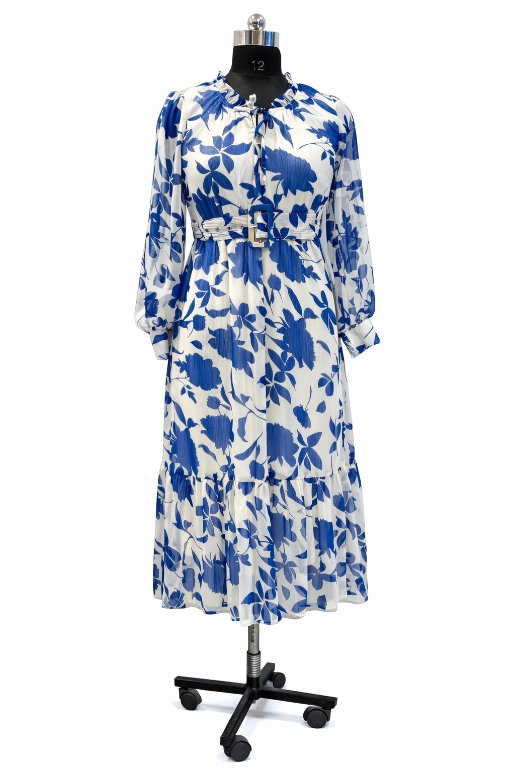 Classic woven midi shirt dress by Jaipur OEM factory